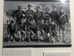 Exposición 100 Años de Futbol en Mula